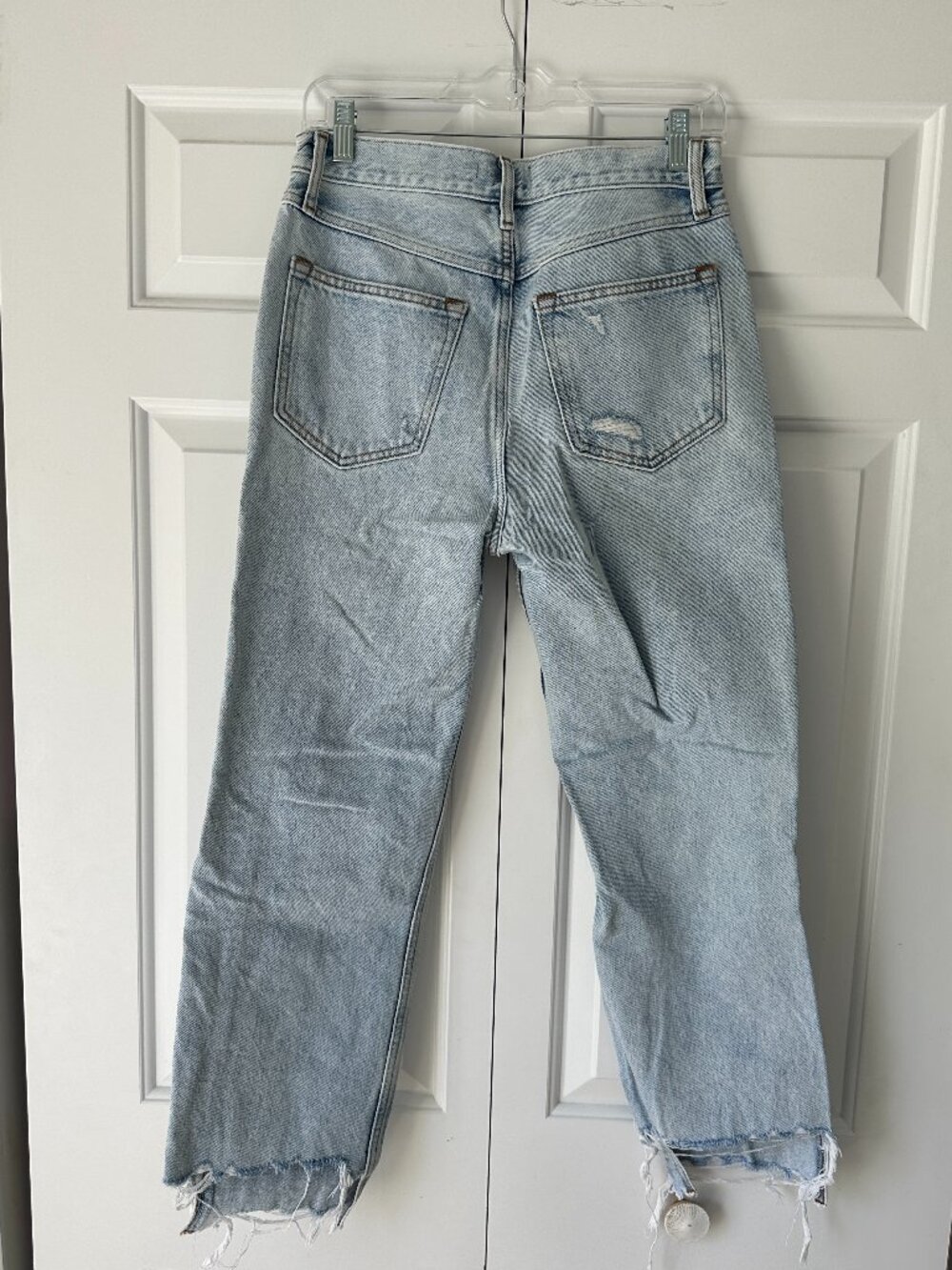 Abercrombie & Fitch High Rise Vintage Straight Jeans in 28 - Picture 3 of 3